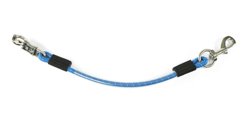 Shires Heavy Duty Bungee Trailer Tie in Blue